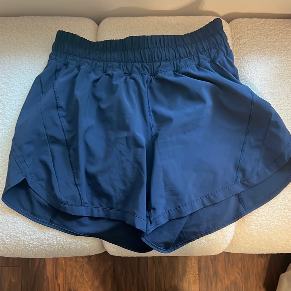 lululemon athletica Blue Athletic Shorts Relaxed Fit